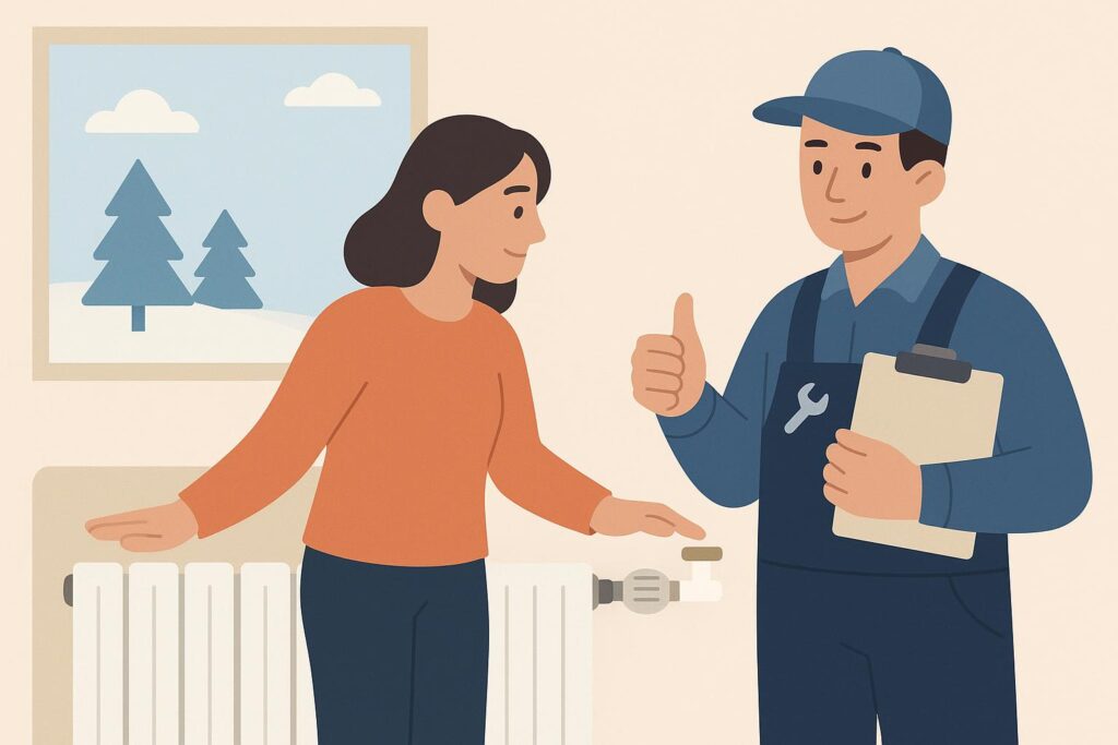 bexley heating engineer winter tips