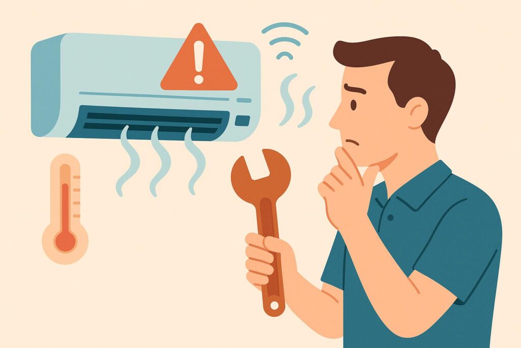 epsom air con repair signs