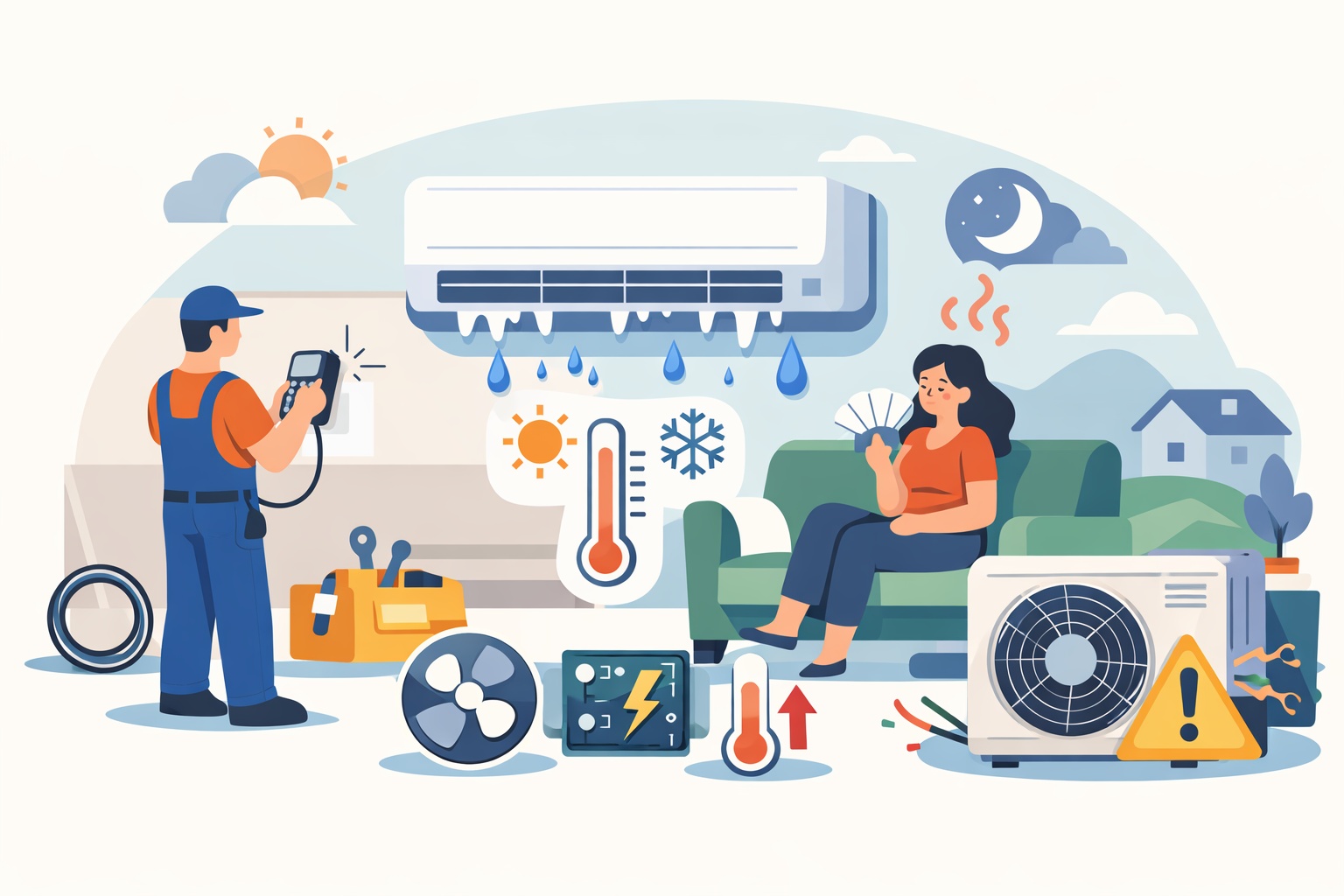 common air con problems sidcup