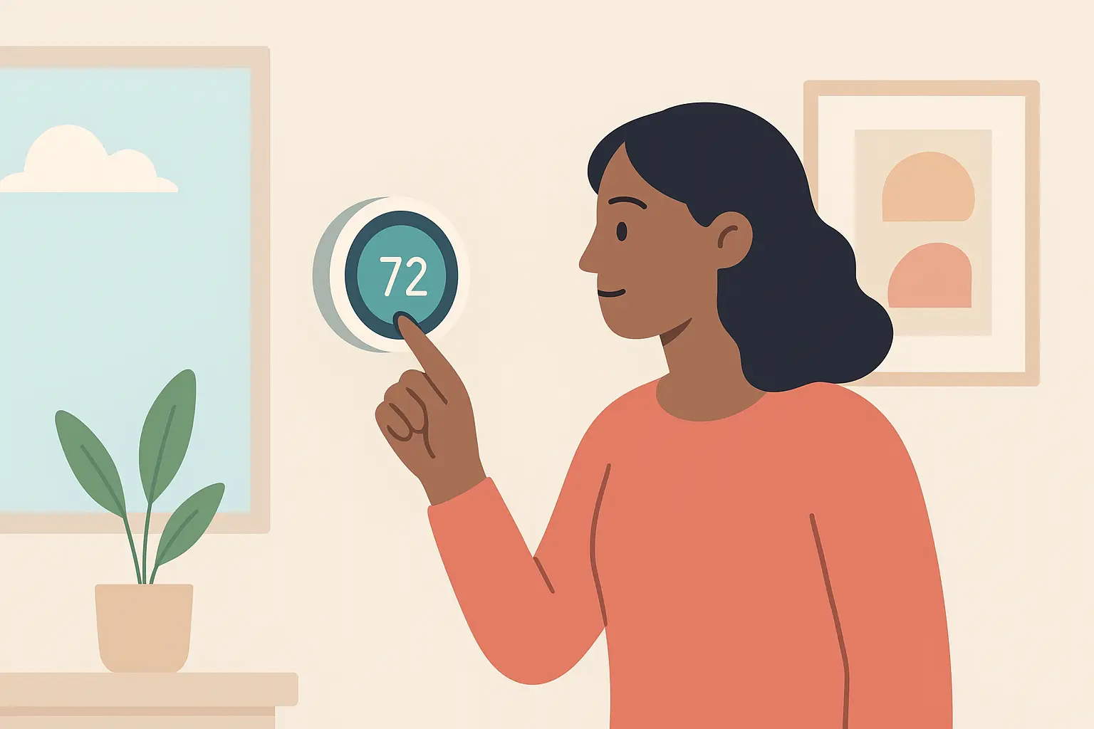 smart thermostat