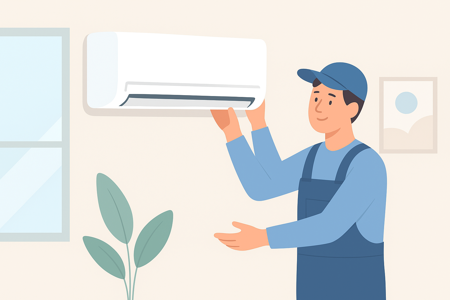 wall mounted air con unit in Bexley